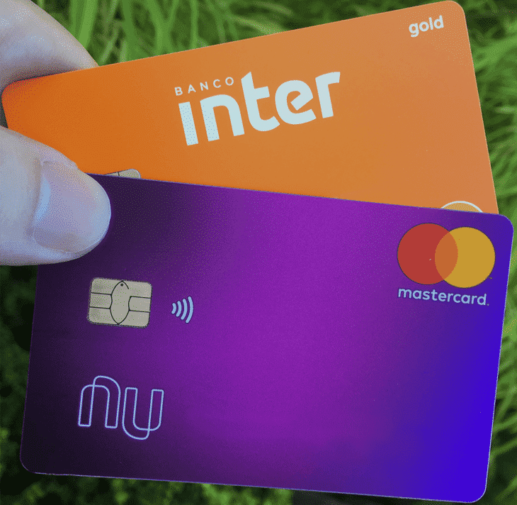 Nubank e Banco Inter liberam maior limite no cartão de 