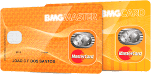 BMG master laranja cartões master