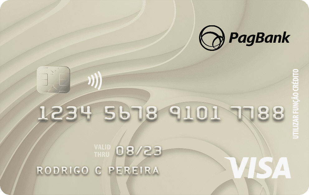 Cartão da Conta PagBank Visa Cartão da Conta Visa anuidade