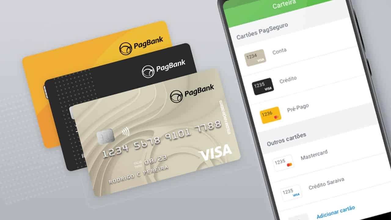 Cartão PagBank PagSeguro: Débito, Crédito, Conta Digital e Pré-Pago!