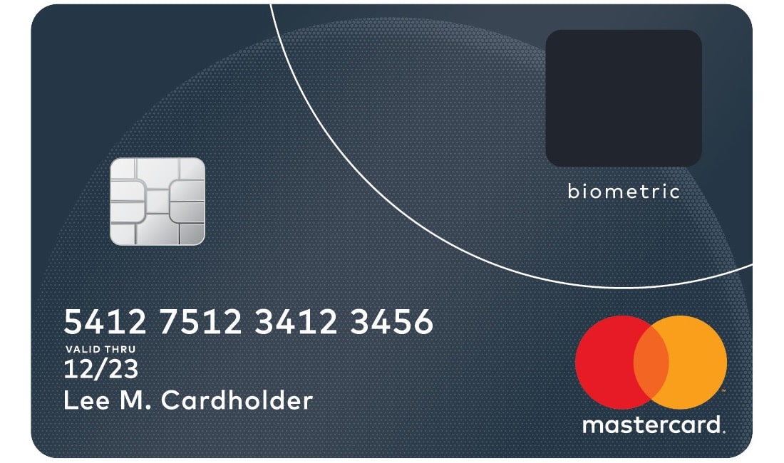 cartão com biometria