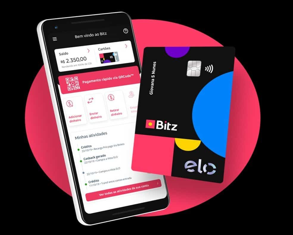 O que é o cartão Bitz e carteira digital?