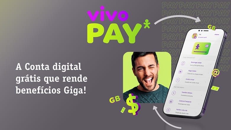 conta digital gratuita Vivo Pay