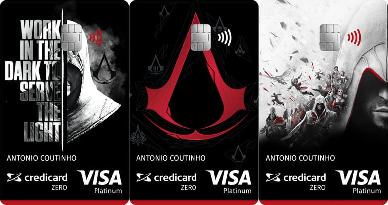 Credicard lança cartão de crédito com edição limitada Ubisoft na versão ON do Assassin’s Creed. Confira todos os detalhes.