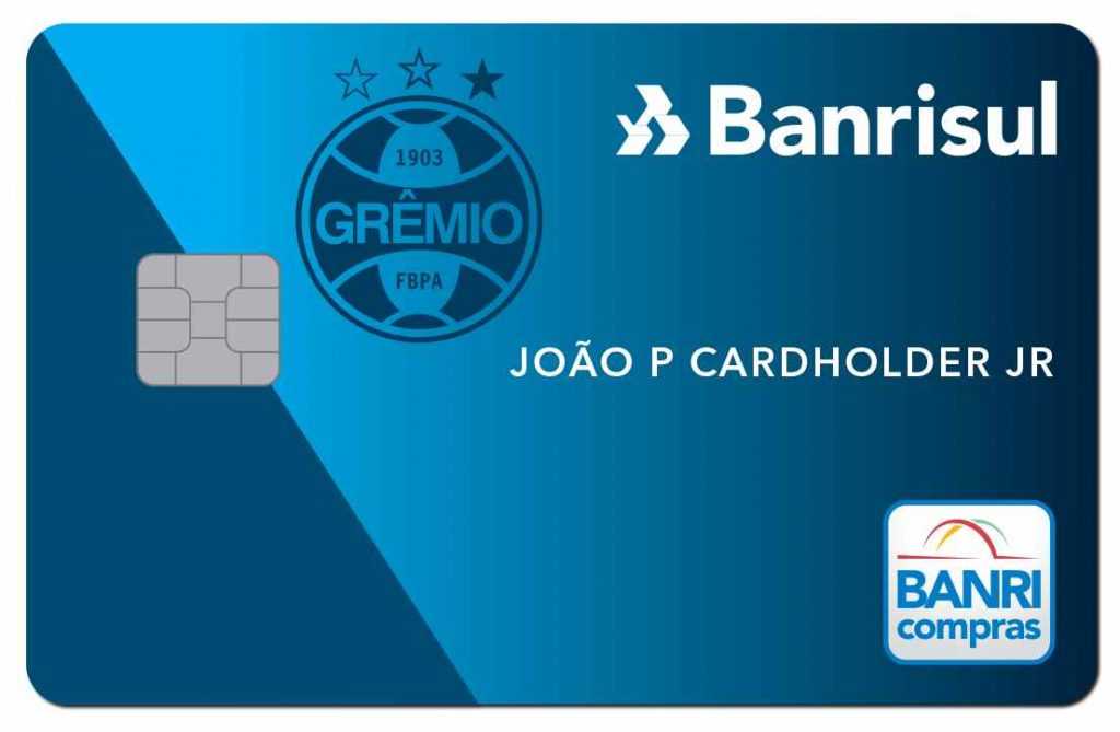 Banco Banrisul desenvolveu um produto exclusivo para os torcedores do Grêmio, o Cartão de Crédito Banrisul do Grêmio Internacional.