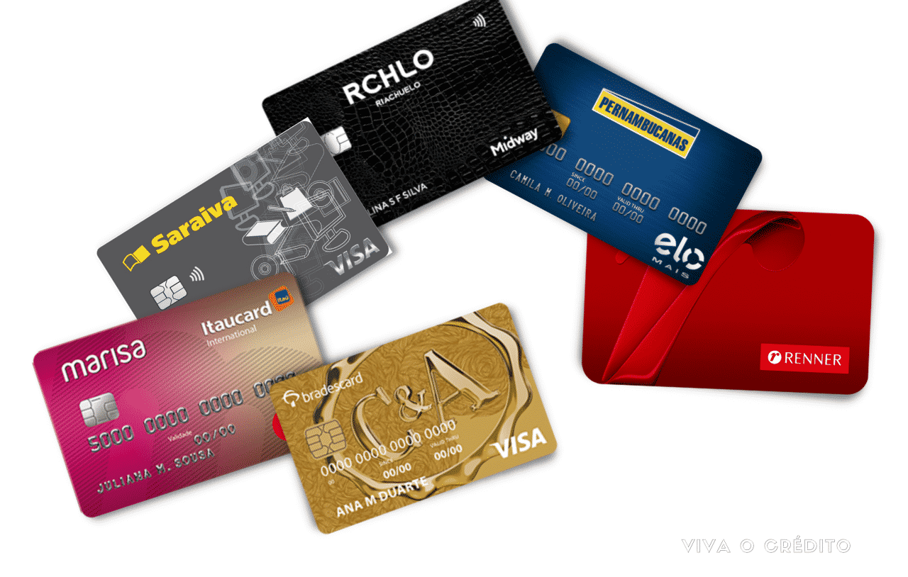Lojas com cartão de crédito próprio