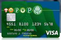 Cartão de crédito Palmeira Visa Bradesco
