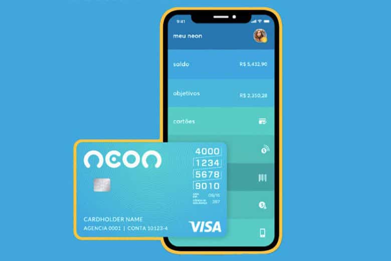 cartão de crédito Neon