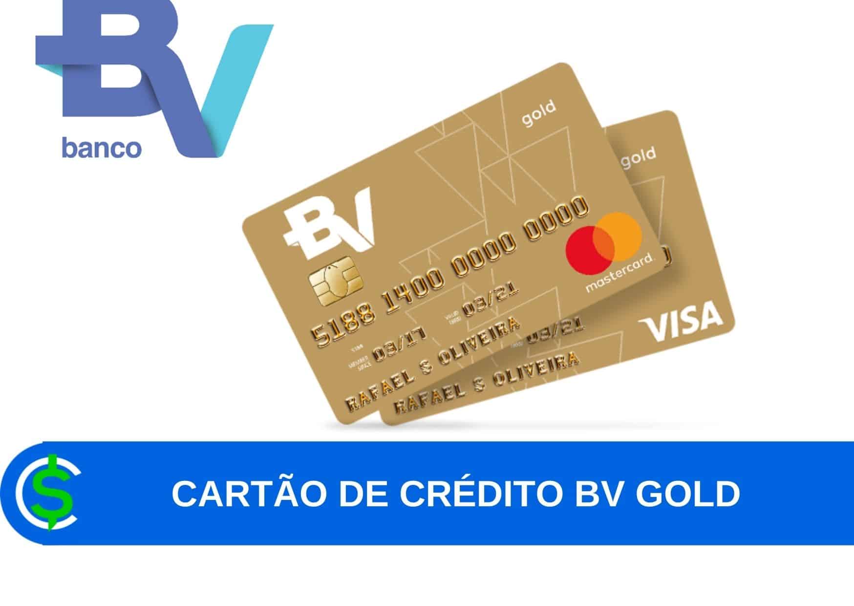 cartão de crédito BV Gold