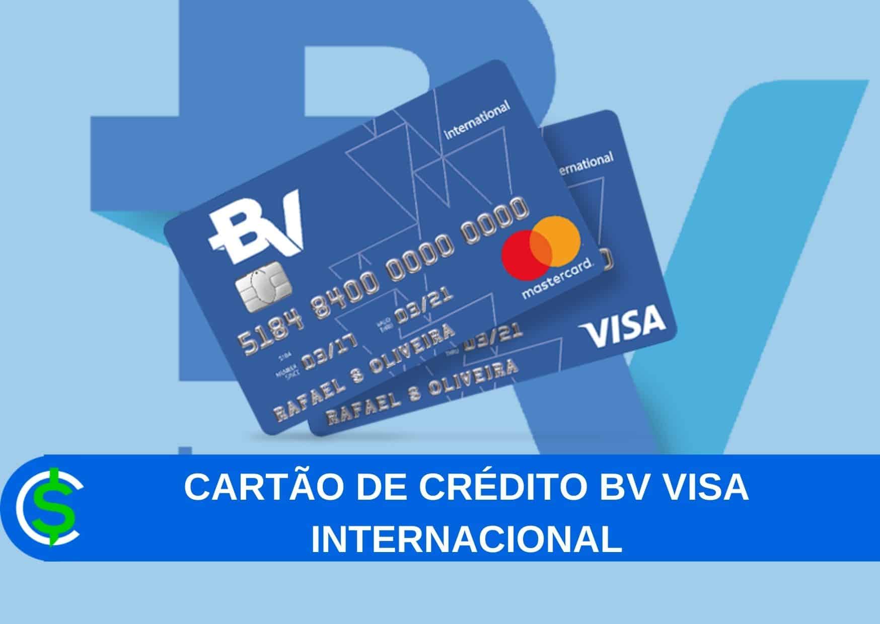 cartão de crédito BV Visa Internacional