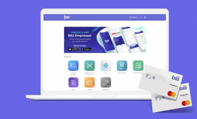 O cartão banco BS2 empresas lança plataforma, aplicativo e uma conta digital com cartão de débito para gestão de seus negócios. 