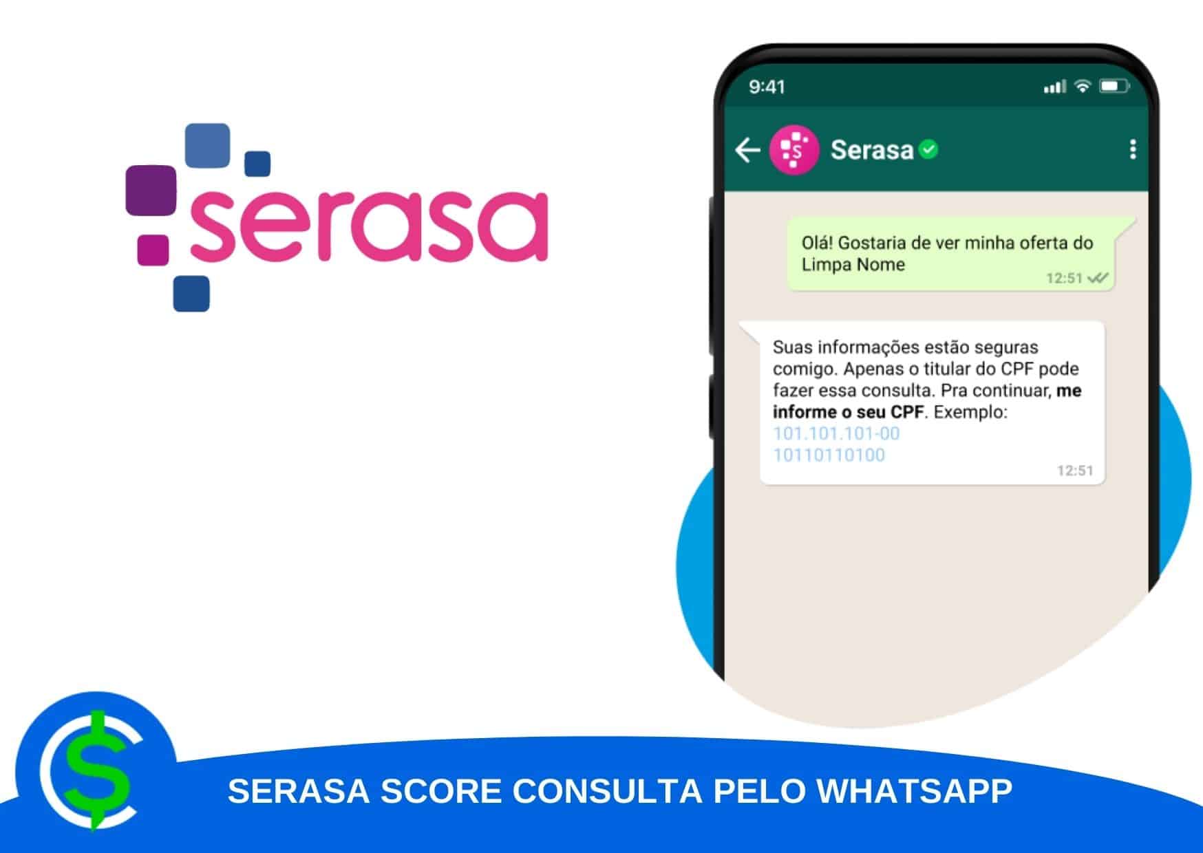 Serasa score consulta whatsapp