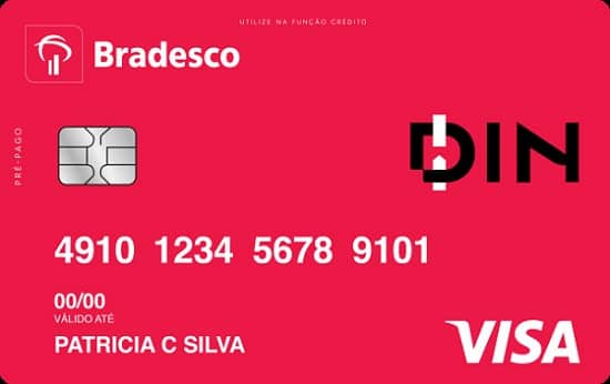 Quer saber como funciona o cartão de crédito Bradesco Din dê uma olhada em nossa review completa, vantagens, anuidade e como solicitar o seu!