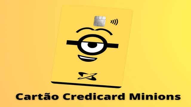 Cartão Credicard Minions