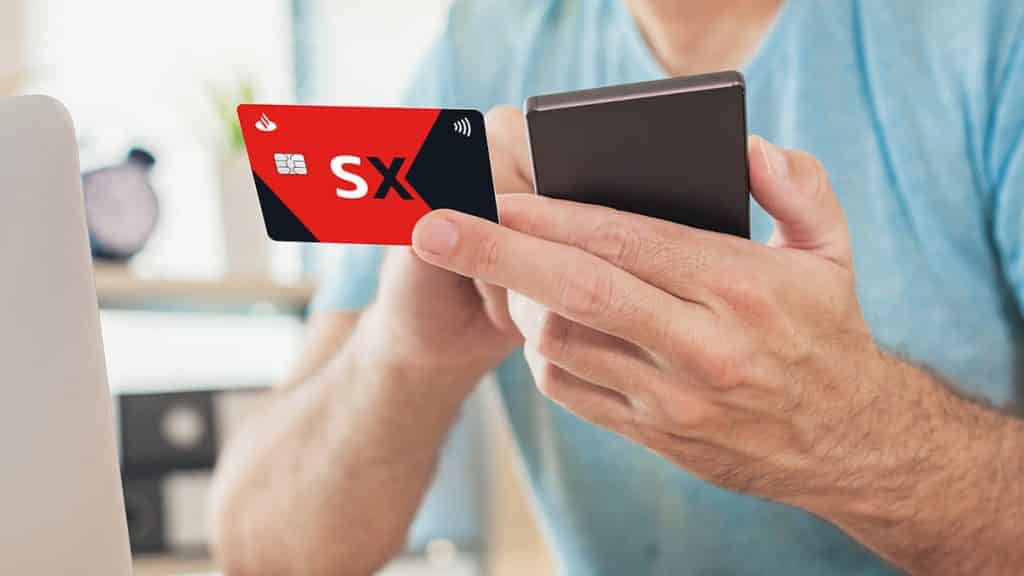 como rastrear cartão Santander SX