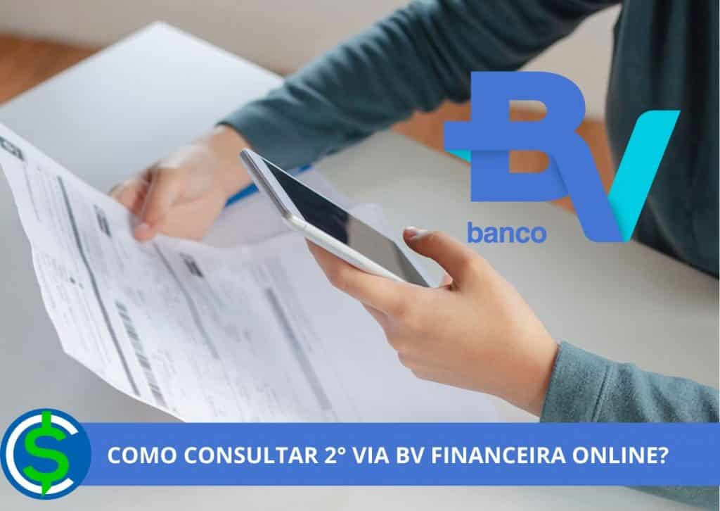 Como consultar/pagar 2° via BV Financeira online sem taxas?