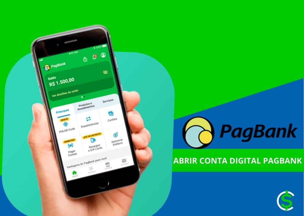abrir conta digital PagBank