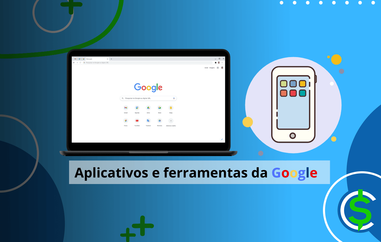 principais aplicativos Google