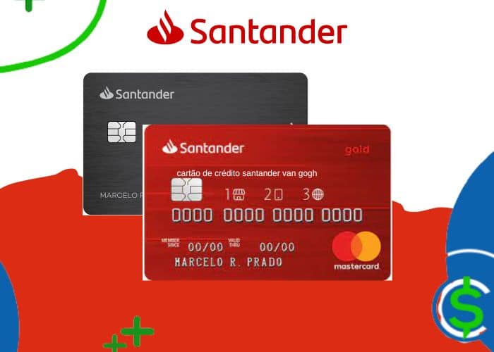 Cartão de crédito Santander Van Gogh