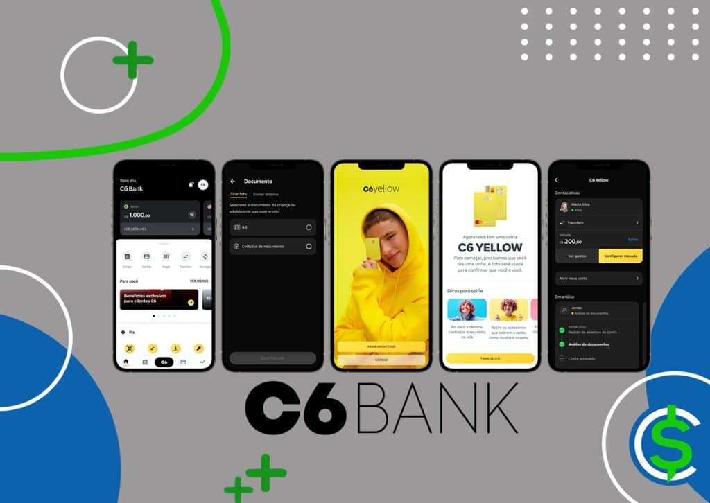C6 Bank Yellow