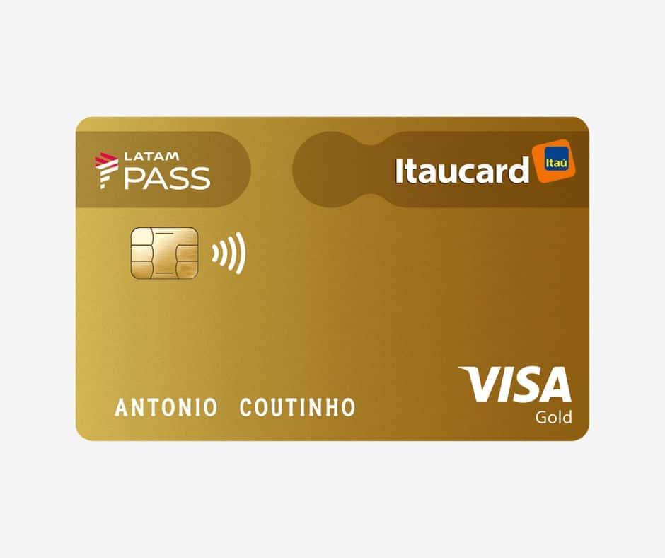 LATAM PASS Itaucard Visa Gold Cartão de crédito com limite alto e zero anuidade